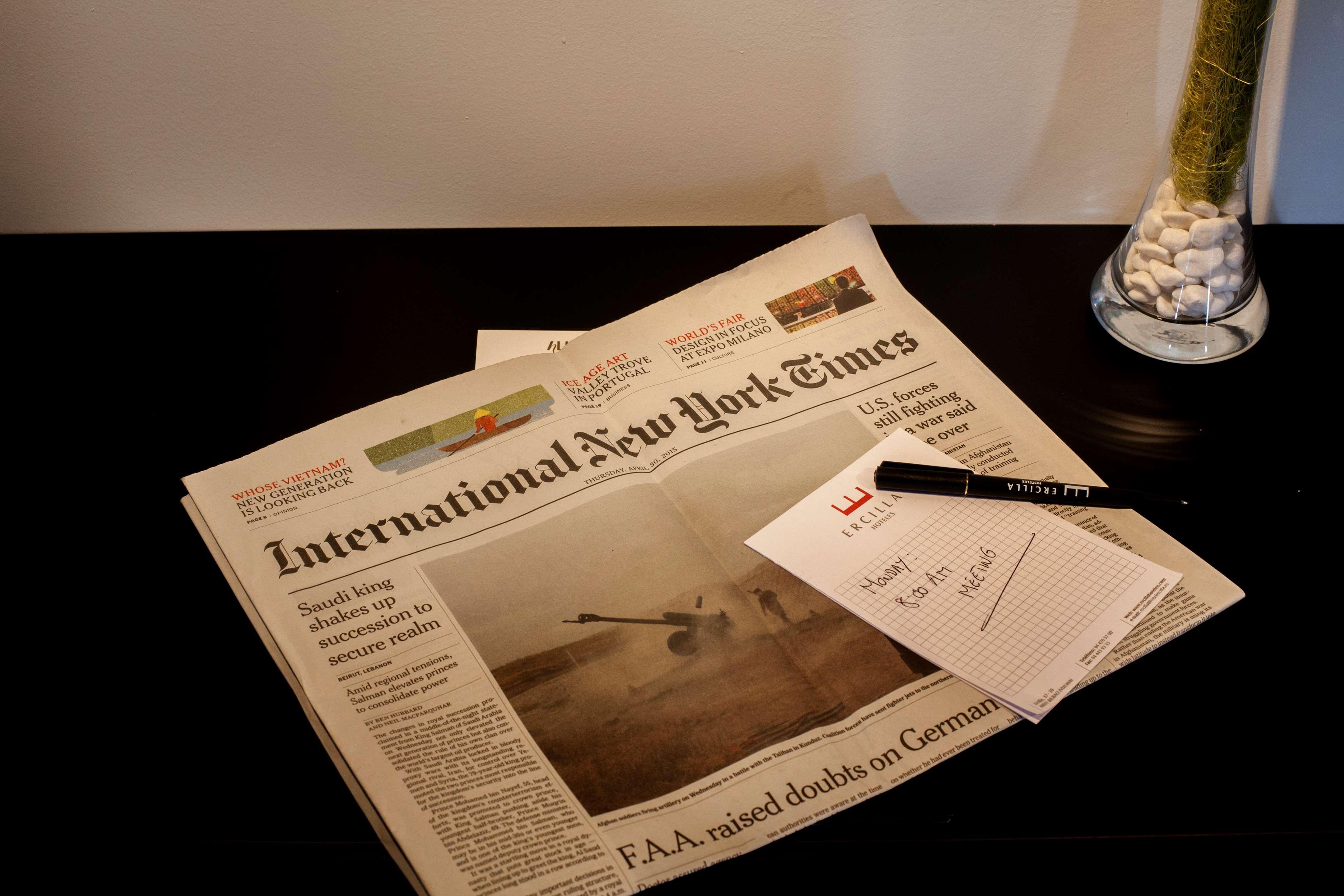 Hotel Lopez De Haro Bilbao Eksteriør billede The International New York Times